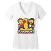 doughboys logo Women's V-Neck T-Shirt