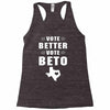vote beto Racerback Tank