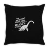 lochness monster Throw Pillow