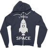 need space Zipper Hoodie