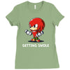 getting swole Ladies Fitted T-Shirt