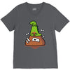 poosaurus V-Neck Tee
