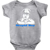 dads army stupid boy Baby Onesie