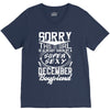 This Girl Is Taken By A Super Sexy December Boyfriend V-Neck Tee