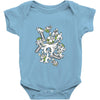 octobunny attax Baby Onesie