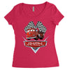 grandma fire trucks Women's Triblend Scoop T-shirt