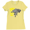 make your mark dog Ladies Fitted T-Shirt