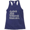 a litle life book Racerback Tank