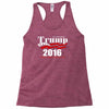 trump for president election 2016 Racerback Tank