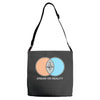 dream or reality Adjustable Strap Totes