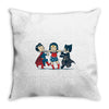 super childish Throw Pillow