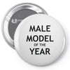 model of the year Pin-back button