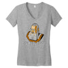 galilego Women's V-Neck T-Shirt