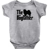 the dogfather american eskimo dog Baby Onesie