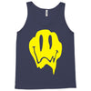 melting acid smiley face Tank Top