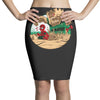 an amazing sand castle Pencil Skirts
