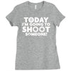 photographer shoot someone Ladies Fitted T-Shirt