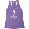 finger wag batle royal gaming Racerback Tank