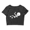 baby skeleton Crop Top