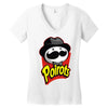 little grey chips Women's V-Neck T-Shirt