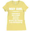 Super May Girl Ladies Fitted T-Shirt