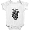 new york in my heart Baby Bodysuit