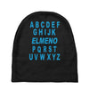 alphabet abc elemno Baby Beanies