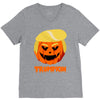 trumpkin funny donald trump pumpkin V-Neck Tee