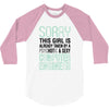 girl already taken by psychotic computer engineer 3/4 Sleeve Shirt