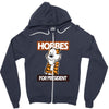 Hobbes For President Zipper Hoodie