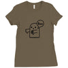 the ghost of disapproval Ladies Fitted T-Shirt