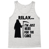 i'm just here for the cake Tank Top