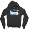 adopt a crystal critter Zipper Hoodie
