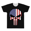 skull u.s.a. back All Over Men's T-shirt