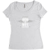 i have two titles mom and wife Women's Triblend Scoop T-shirt
