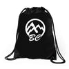 bc mountains british col Drawstring Bags