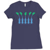 blue pikmin Ladies Fitted T-Shirt