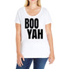 boo yah Ladies Curvy T-Shirt