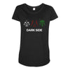 Dark Side Maternity Scoop Neck T-shirt
