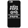 i'm a biker papa just like a normal papa except much cooler iPhone 6/6s Case