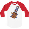 pop up knuckles1 3/4 Sleeve Shirt