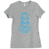owl Ladies Fitted T-Shirt