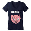 resist Women's V-Neck T-Shirt