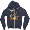 duck slap! Zipper Hoodie