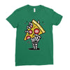 pizza Ladies Fitted T-Shirt