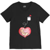 Mom and Baby are Connected to the Heart V-Neck Tee