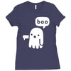 ghost of disapproval Ladies Fitted T-Shirt