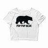 pop pop Crop Top