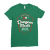 Welcome To My Table Dungeon Master Ladies Fitted T-Shirt