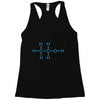 amazing alcohol molecule Racerback Tank